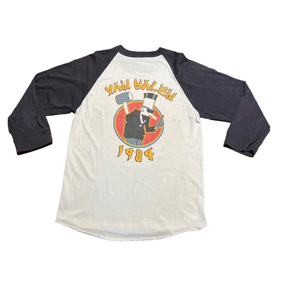 Van Halen 1984 World Tour Vintage 80s Shirt Small - Picture 2 of 11